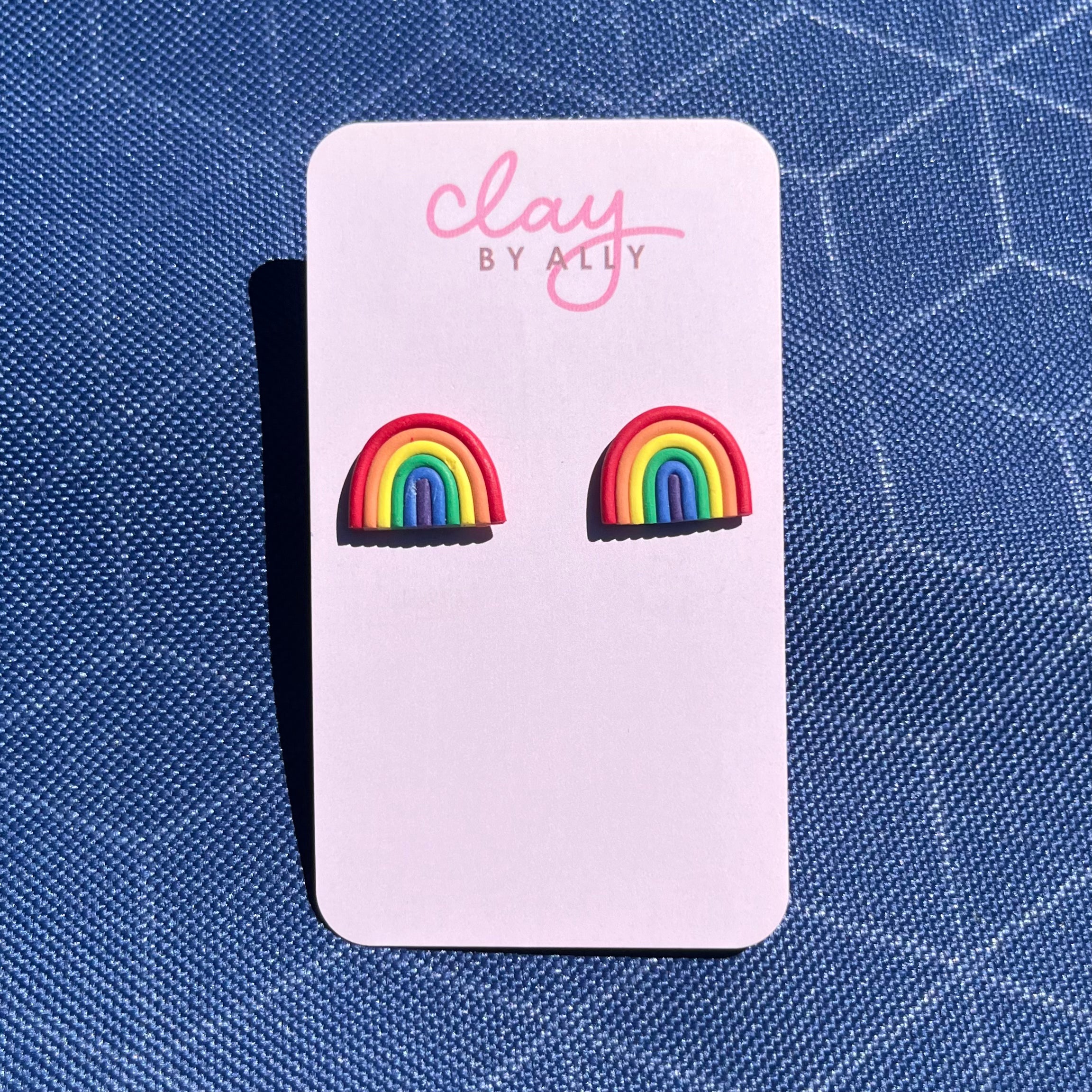 Rainbow studs